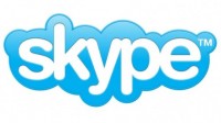 by skype